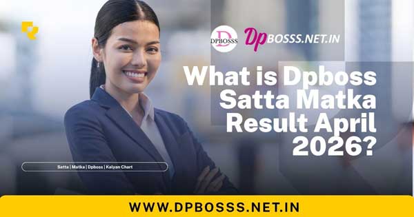 Dpboss Satta Matka Result April 2026